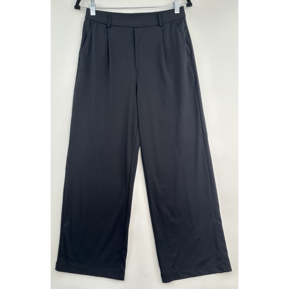 Halara Pants Womens M Black Flex DayStretch High Waisted Pocket Work Flare